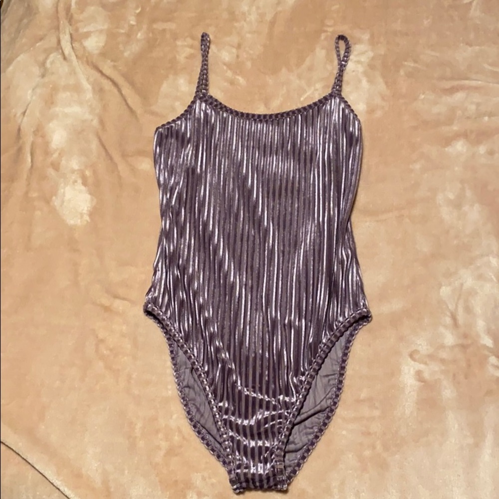 Purple bodysuit